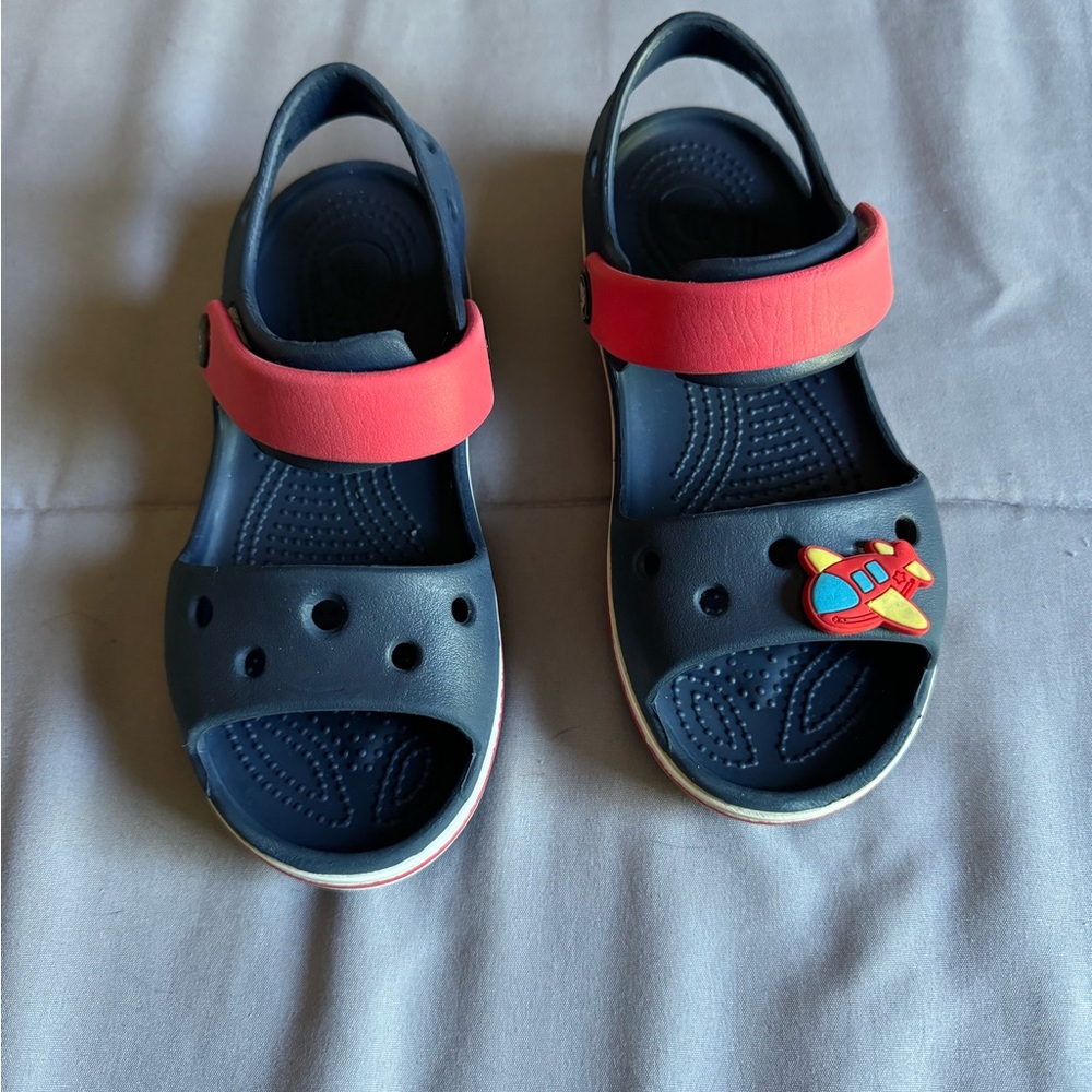 CROCS crocband cruiser kids sandal size 11